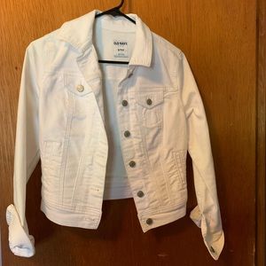 White Jean Jacket